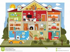 Раскраска мой дом для детей 3 4 лет #29 #401802