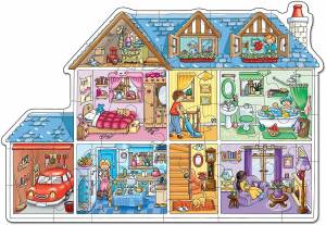 Раскраска мой дом для детей 3 4 лет #35 #401808