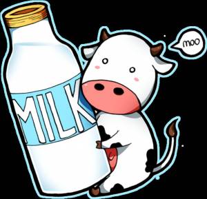 Раскраска молоко для детей #11 #402550