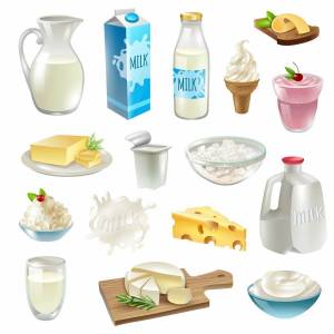 Раскраска молочные продукты для детей #22 #402713