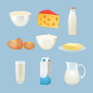 Раскраска молочные продукты для детей #33 #402724