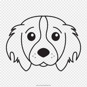 Раскраска морда собаки #20 #403705