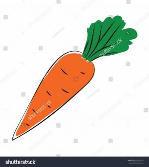 Раскраска морковка для детей 3 4 лет #11 #403882