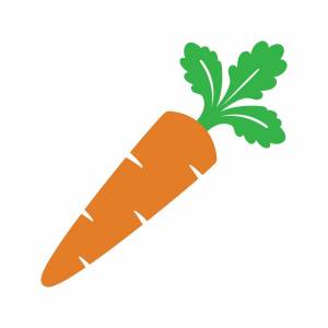 Раскраска морковка для детей 3 4 лет #21 #403892