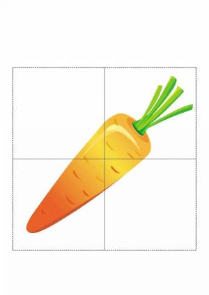 Раскраска морковка для детей 3 4 лет #32 #403903