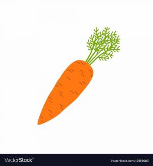 Раскраска морковь для детей 3 4 лет #16 #403926