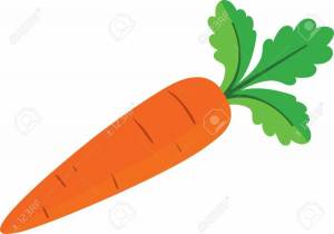 Раскраска морковь для детей 3 4 лет #20 #403930