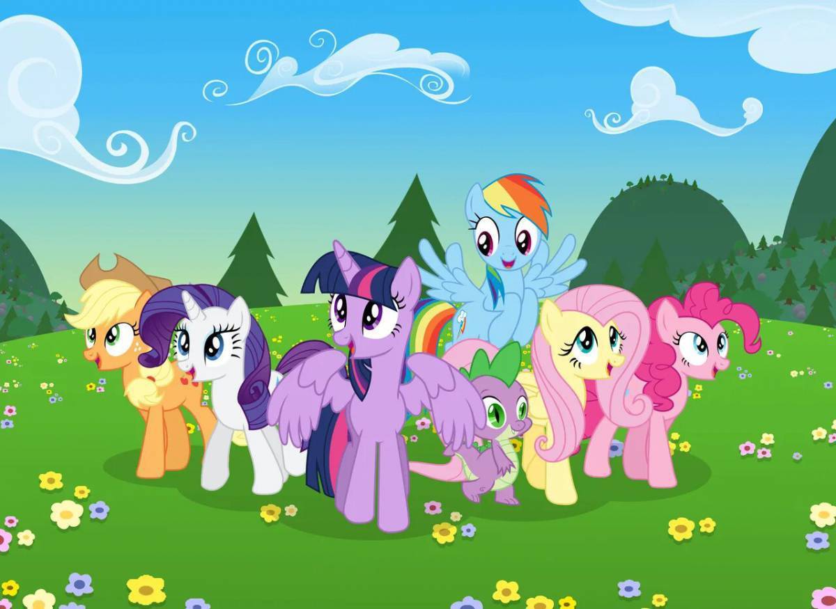 Пон это. My little Pony мультсериал. Ponfi.