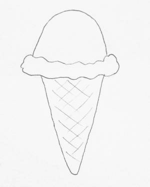 Раскраска мороженое для детей 4 5 лет #17 #404034