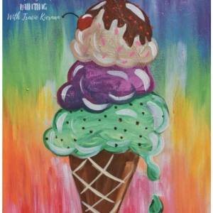 Раскраска мороженое для детей 4 5 лет #23 #404040