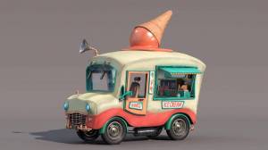 Раскраска мороженщик из игры мороженщик #17 #404071