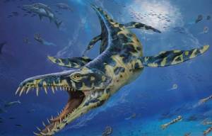 Раскраска морские динозавры #1 #404337