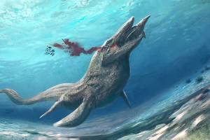 Раскраска морские динозавры #15 #404351