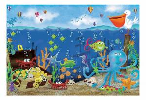 Раскраска морское дно для детей #14 #404689