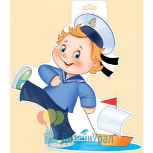 Раскраска моряк для детей #12 #405239