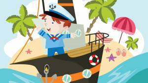 Раскраска моряк для детей #19 #405246