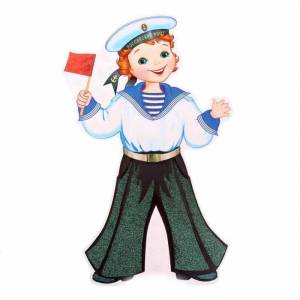 Раскраска моряк для детей #23 #405250