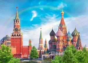 Раскраска москва столица россии для детей #4 #405335