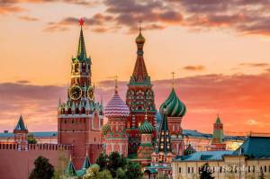 Раскраска московский кремль #1 #405432
