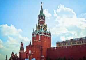 Раскраска московский кремль #6 #405437