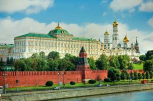Раскраска московский кремль #9 #405440