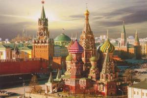 Раскраска московский кремль #25 #405456