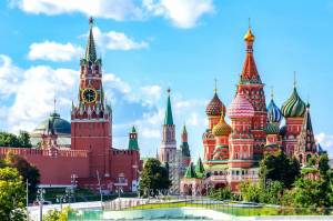 Раскраска московский кремль #30 #405461