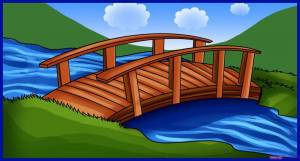 Раскраска мост для детей #1 #405502