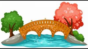 Раскраска мост для детей #33 #405534