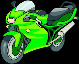 Раскраска мотоцикл для детей 3 4 лет #7 #405544