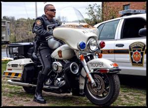 Раскраска мотоцикл полицейский #4 #405609