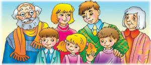 Раскраска моя семья для детей 5 6 лет #8 #406300