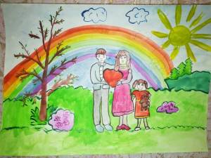 Раскраска моя семья для детей 6 7 лет #19 #406350