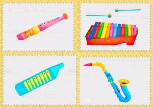 Раскраска музыкальные инструменты для детей 6 7 лет #1 #407031