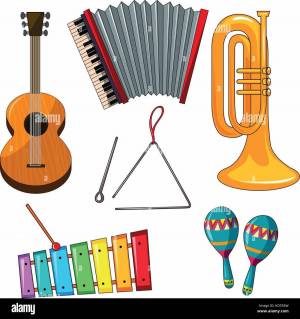 Раскраска музыкальные инструменты для детей 6 7 лет #16 #407046