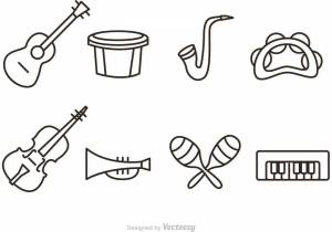 Раскраска музыкальные инструменты для детей 6 7 лет #25 #407055