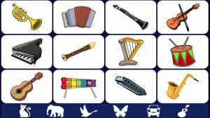Раскраска музыкальные инструменты для детей 6 7 лет #35 #407065