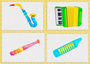 Раскраска музыкальные инструменты для детей 6 7 лет #36 #407066