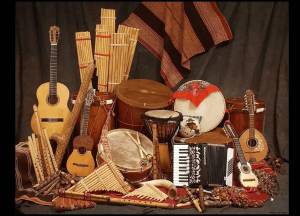 Раскраска музыкальные инструменты народные #36 #407133