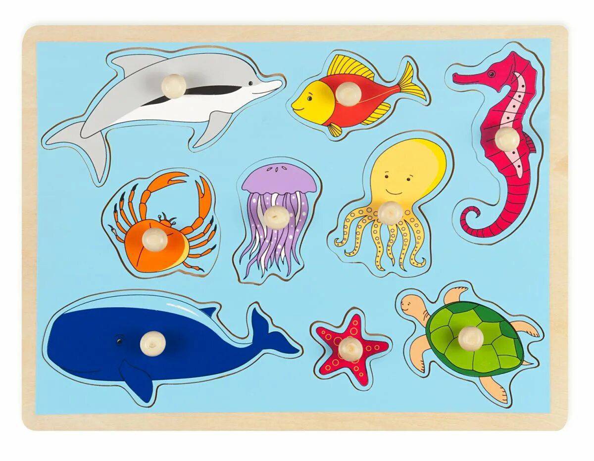 Морские животные для детей #21
