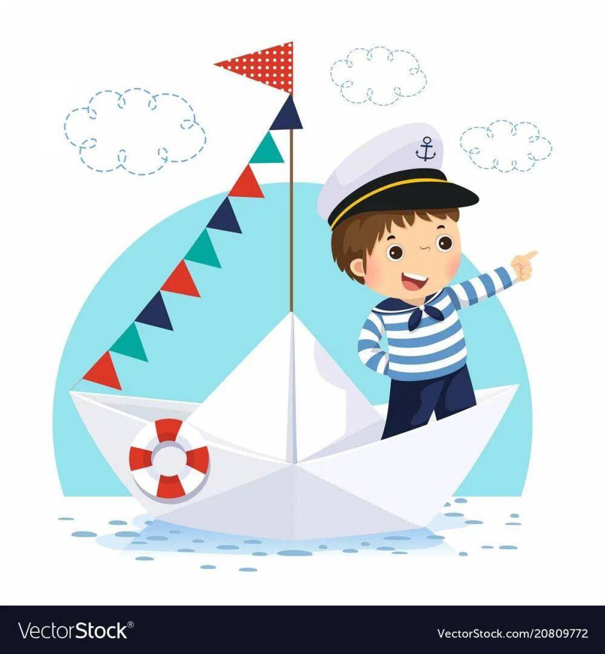 Моряк для детей #3
