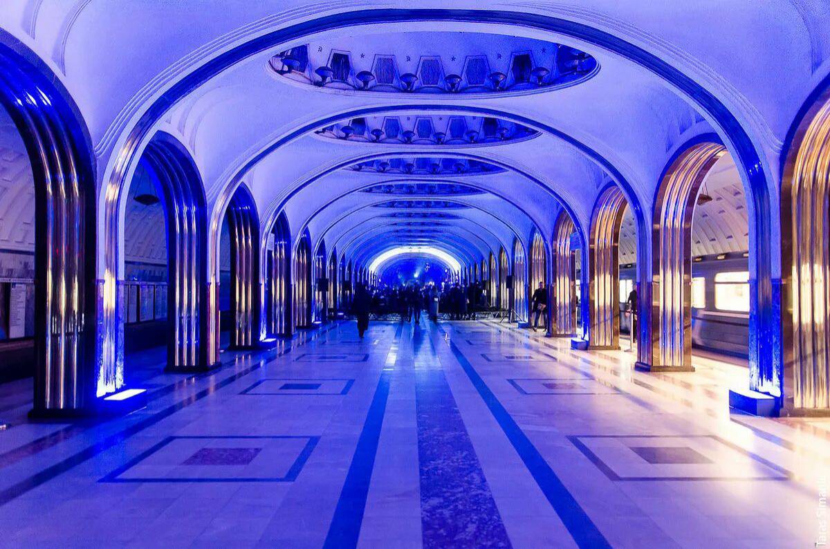 самые красивые метро москвы