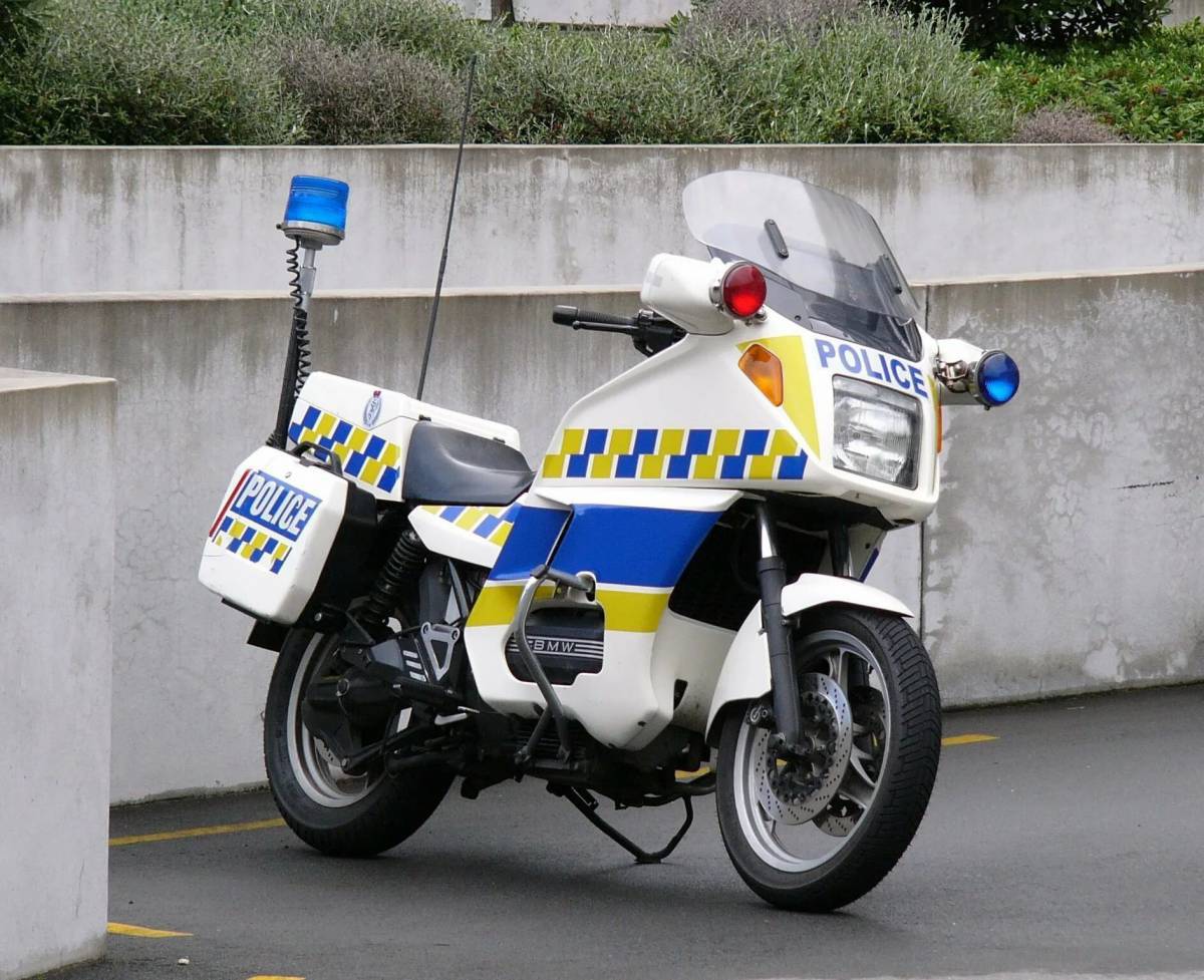 Мотоцикл полицейский #5