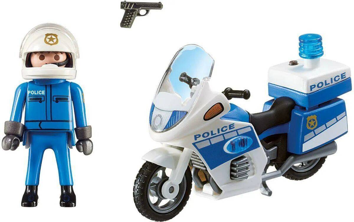 Мотоцикл полицейский #13