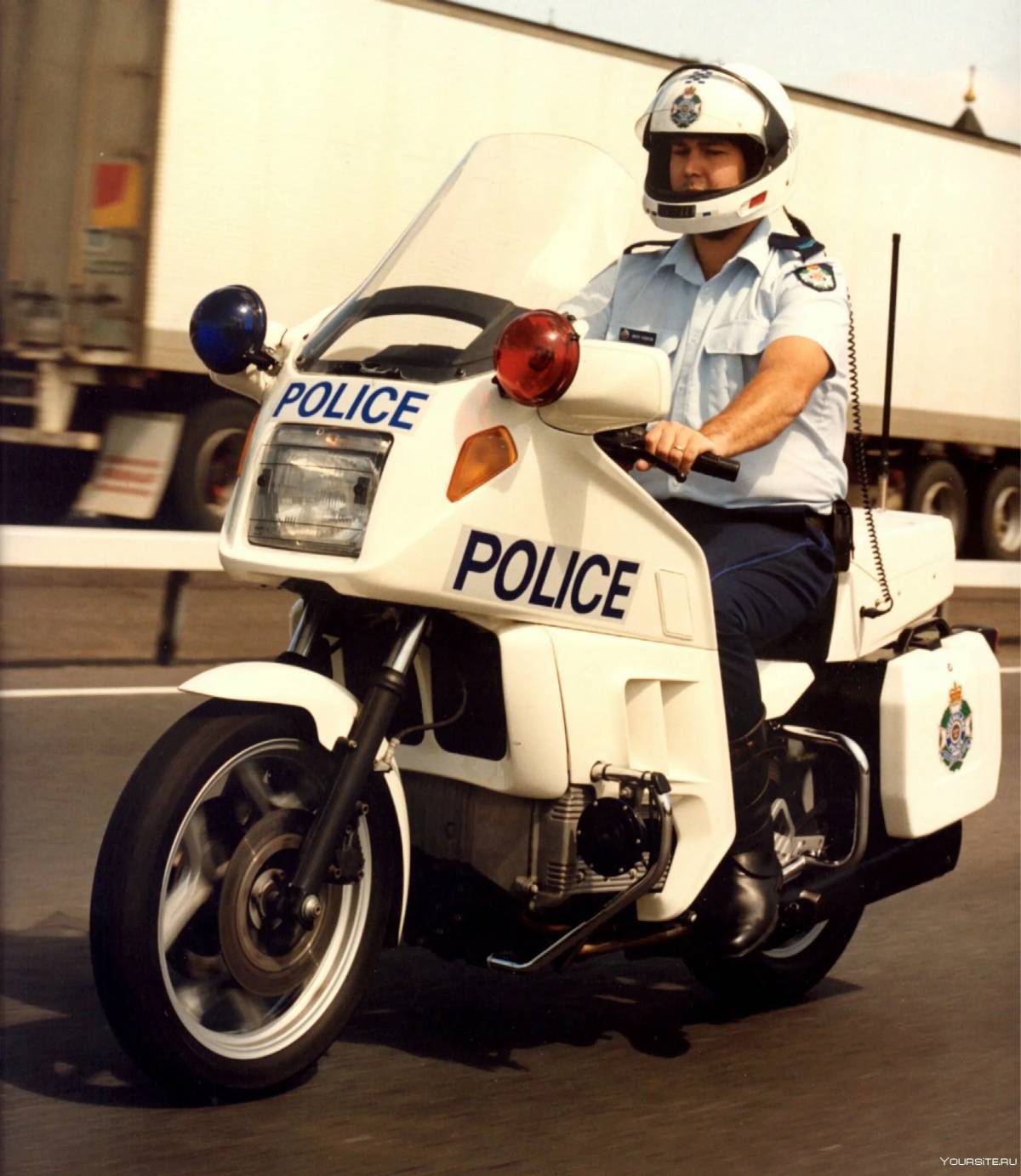 Мотоцикл полицейский #22