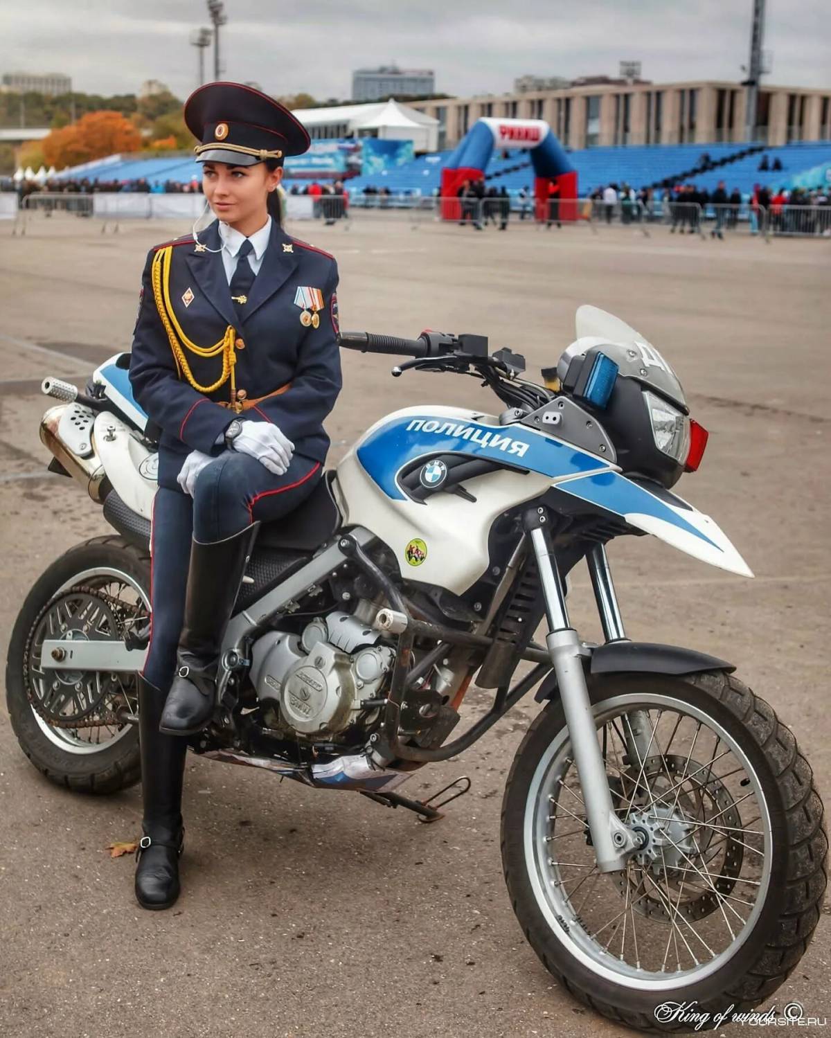 Мотоцикл полицейский #25