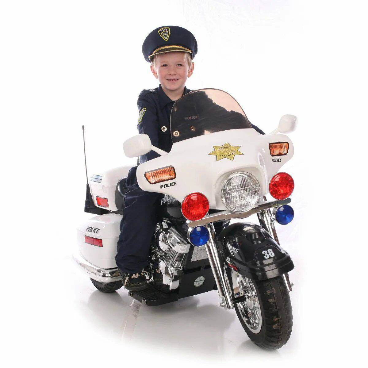 Мотоцикл полицейский #28