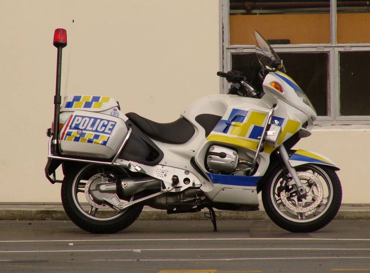 Мотоцикл полицейский #38