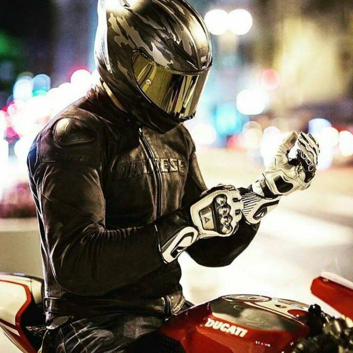 Мотоциклист #34