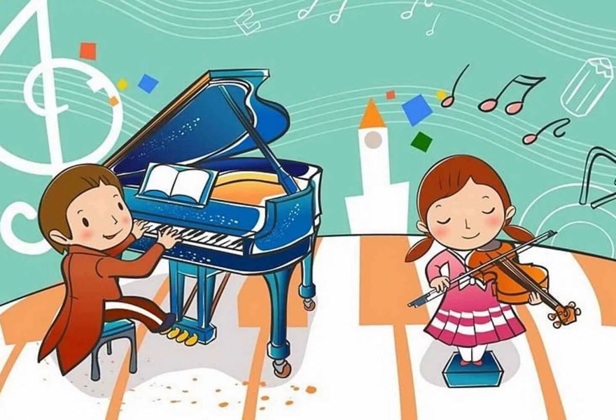Музыкальные для детей на уроках музыки #1